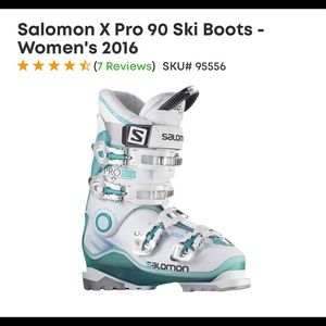 salomon xpro 90 womens 2016 (size 23.5) used 3x